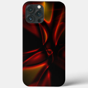 絹すごい色か風変わり霧のトーンの暗赤色の断片 iPhone 13 PRO MAXケース