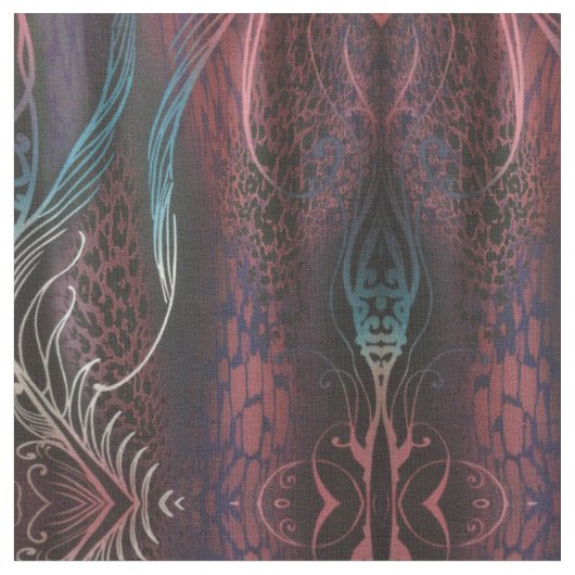 絹によって印刷される生地 ファブリック (クローズアップ)