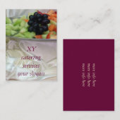 絹に新鮮な果物 名刺 (正面/裏面)