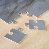 絹のようなテリアが雪のクリスマスを許した ジグソーパズル (側面)