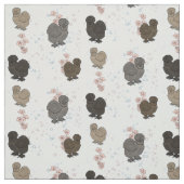 絹のようなニワトリ ファブリック (見本)