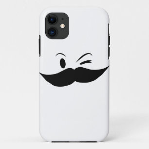絹のような口ひげ iPhone 11 ケース