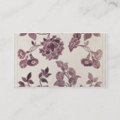 絹のダマスク織1752年のために設計して下さい(鉛筆およびw/c 名刺 (裏面)