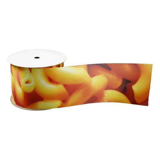 絹のリボンのマカロニチーズ サテンリボン (リール)