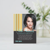 絹の滑らかな髪 ポストカード (スタンド正面)