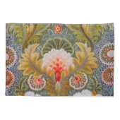 絹の緑の刺繍の芸術 枕カバー (裏面)