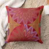 絹の金糸: 花型女性歌手のスタイルのオリエンタルの豊富なGI クッション (ブランケット)