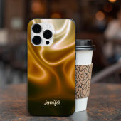 絹の黄金の波 Case-Mate iPhoneケース