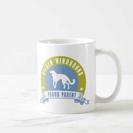 絹のWindhound コーヒーマグカップ (右)