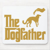 絹のWindhound マウスパッド (正面)