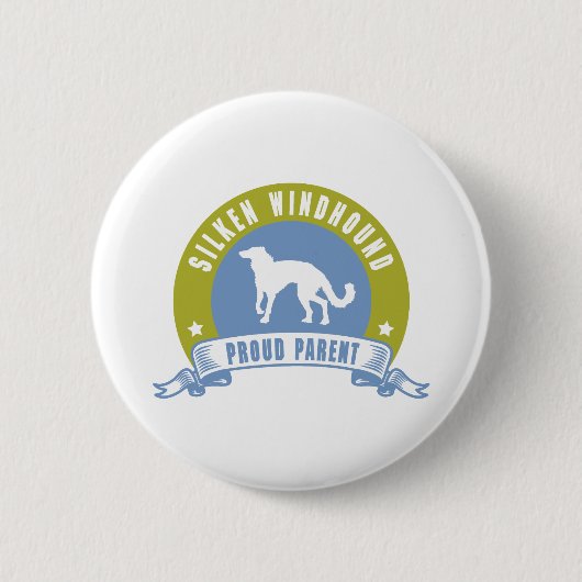 絹のWindhound 缶バッジ (正面)