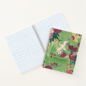 絹カラフル日本の模様 ノートブック (内部)