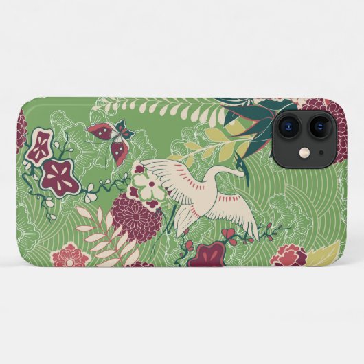 絹カラフル模様 Case-Mate iPhoneケース (裏面(横))