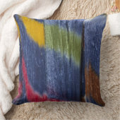 絹カラフル糸,マンダレー,ミャンマー クッション (ブランケット)