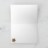 絹ガの翼の星のハヌカーカード シーズンカード (内部)