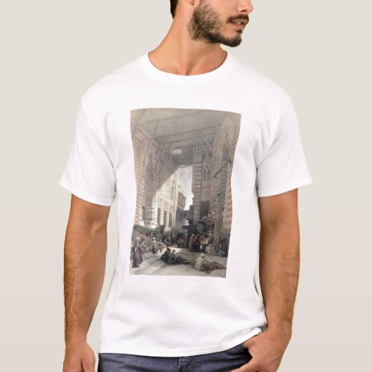 絹商人のバザー、"エジプトaからのカイロ、 tシャツ (正面)