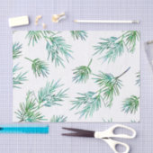 絹模様「松の枝」 薄葉紙 (クラフト)