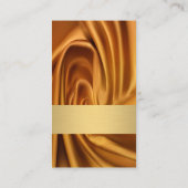 絹金ゴールド布 名刺 (裏面)