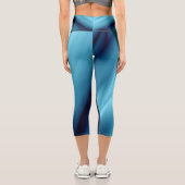 絹 カプリレギンス (裏面)