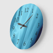 絹 ラージ壁時計 (傾斜)