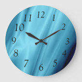 絹 ラージ壁時計 (正面)