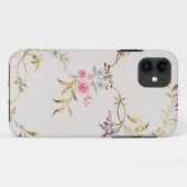 絹mのためのカーネーションそしてバラの花柄 Case-Mate iPhoneケース (裏面(横))