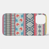 継ぎはぎタイルを使ったシームレスなパターン。 Case-Mate iPhoneケース (裏面 (横))