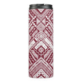 継ぎアステカ目なしパターン タンブラー (裏面)