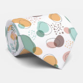 継ぎオーガニック目のないパターン ネクタイ (ロール)