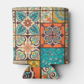 継ぎカラフルぎ合わせイスラム大聖堂 缶クーラー (裏面)