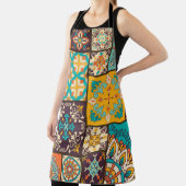 継ぎカラフル目のないイスラムのタイル エプロン (インサイチュ)