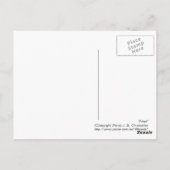 継ぎ手、はがき ポストカード (裏面)