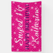 継ぎ目が無いパターン白い透明主演します 横断幕 (縦)