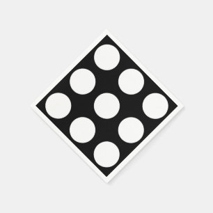 継ぎ目が無いパターン白に点を打ちます + あなたのbackgr. スタンダードカクテルナプキン