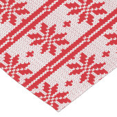 継ぎ目が無いパターン1を編むクリスマス + あなたのアイディア ロングテーブルランナー (コーナー)