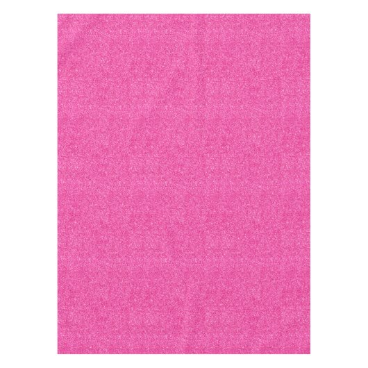 継ぎ目が無いピンクのグリッターは魅力的なパターン光っています テーブルクロス (正面)