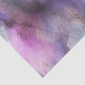 継ぎ目が無い立体派の紫色の抽象美術 薄葉紙 (詳細)