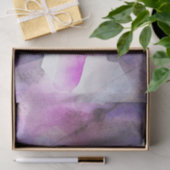 継ぎ目が無い立体派の紫色の抽象美術 薄葉紙 (ギフト)