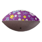 継ぎ目が無い花パターン アメリカンフットボール (回転270)