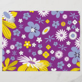 継ぎ目が無い花パターン チラシ (裏面)