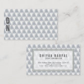 継ぎ目が無い3D白は背景の名刺を立方体にします 名刺 (正面/裏面)