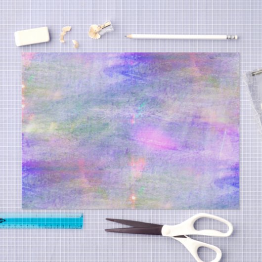 継ぎ目が無く青い、ピンクの背景の黄色の水彩画 薄葉紙 (クラフト)