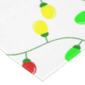 継ぎ目のないお洒落クリスマスツリー テーブルクロス (アングル)