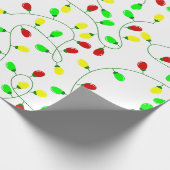 継ぎ目のないお洒落クリスマスツリー ラッピングペーパー (角)