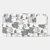 . .継ぎ目のないかわいいかわいい猫 Case-Mate iPhoneケース (裏面 (横))