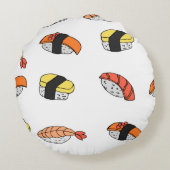 継ぎ目のないずし ラウンドクッション (裏面)