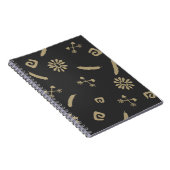 継ぎ目のないアメリカ人のパターン ノートブック (右側)