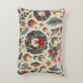 継ぎ目のないクリスマス装飾 アクセントクッション (裏面(縦))