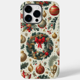 継ぎ目のないクリスマス装飾 Case-Mate iPhone 14 PRO MAXケース