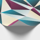 継ぎ目のないジオメトリパターン。ヴィンテージイラストレーションi ラッピングペーパー (角)